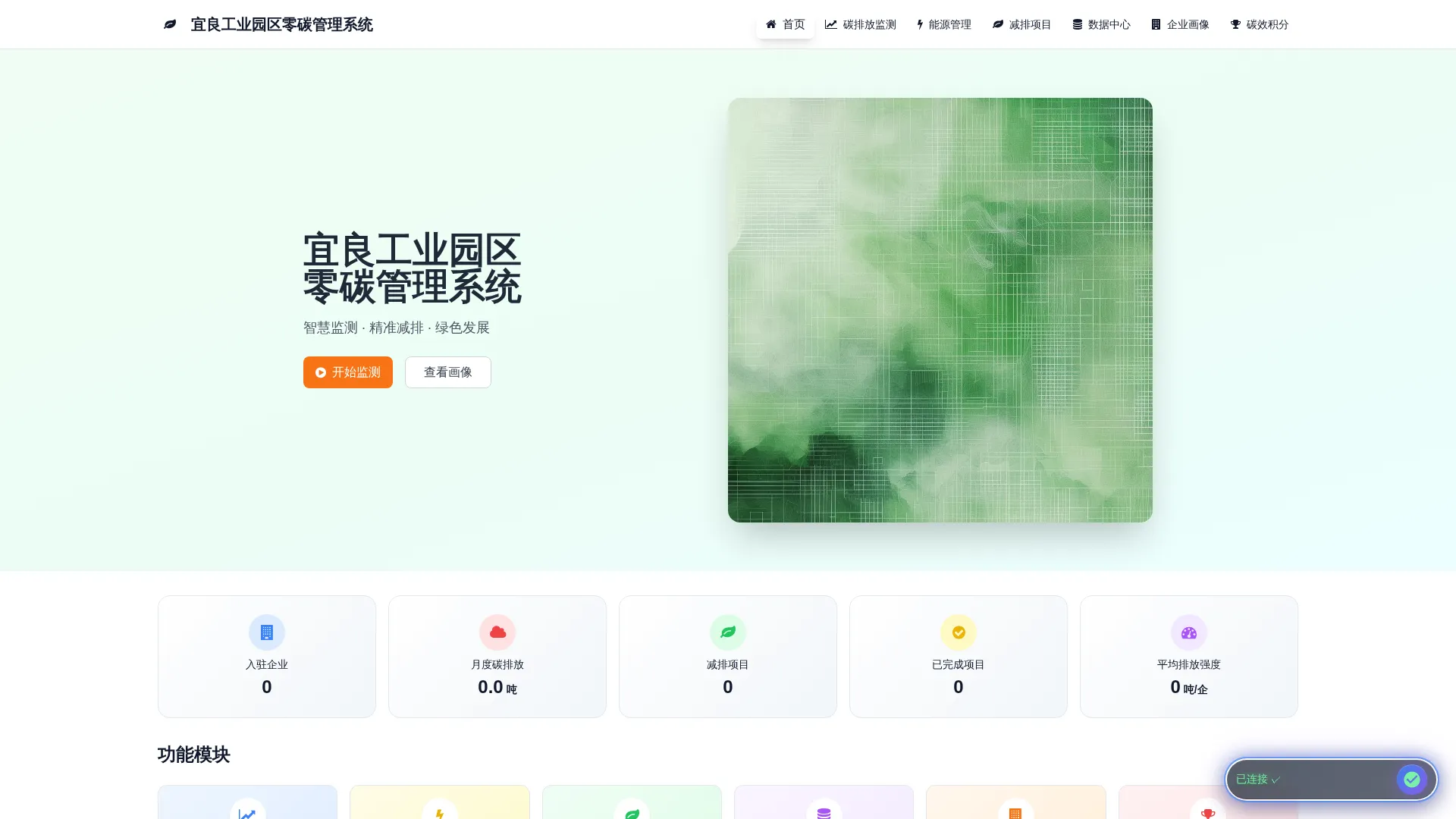 宜良工业园区零碳管理系统